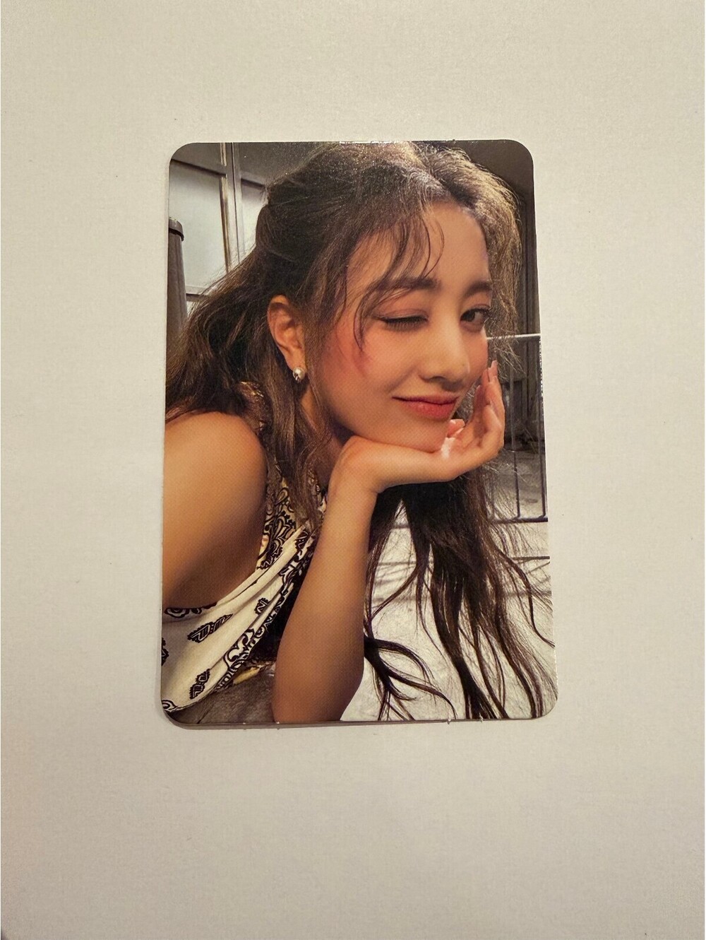 Twice Jihyo ZONE Album Photocard